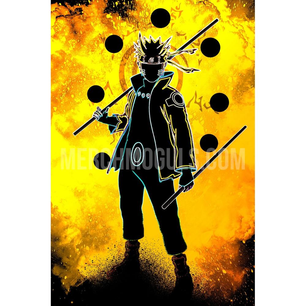 “Soul of the Golden Ninja" Metal Art by Donnie Art