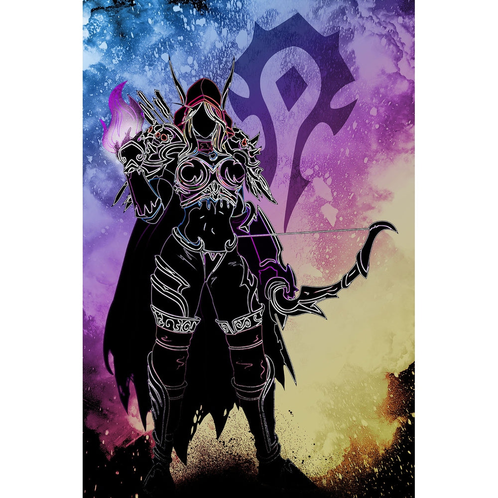 “Soul of the Dark Lady" Metal Art by Donnie Art