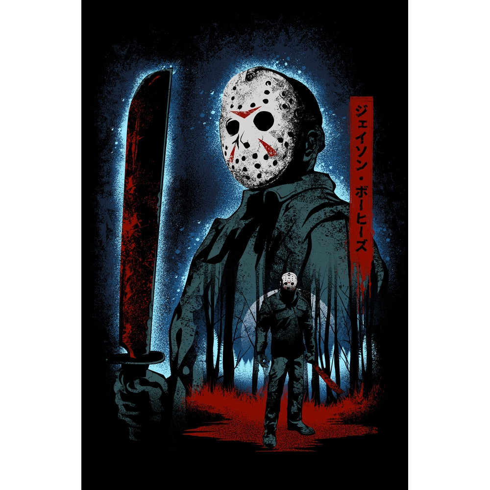 "Attack of Jason" Metal Art by Hypertwentee