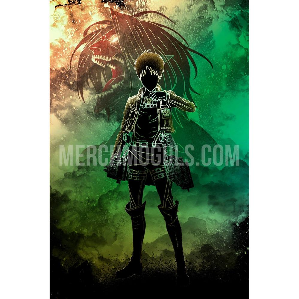 "Soul of the Attack Titan" Metal Art by Donnie Art