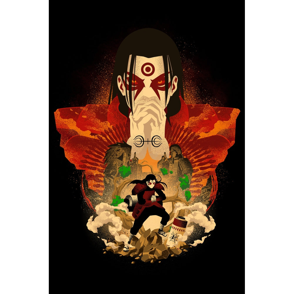"1st Hokage" Metal Art by Hypertwentee