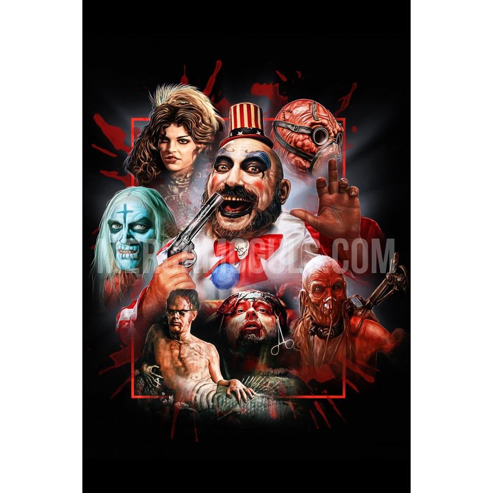 "1000 Corpses" Metal Art by Max Cave