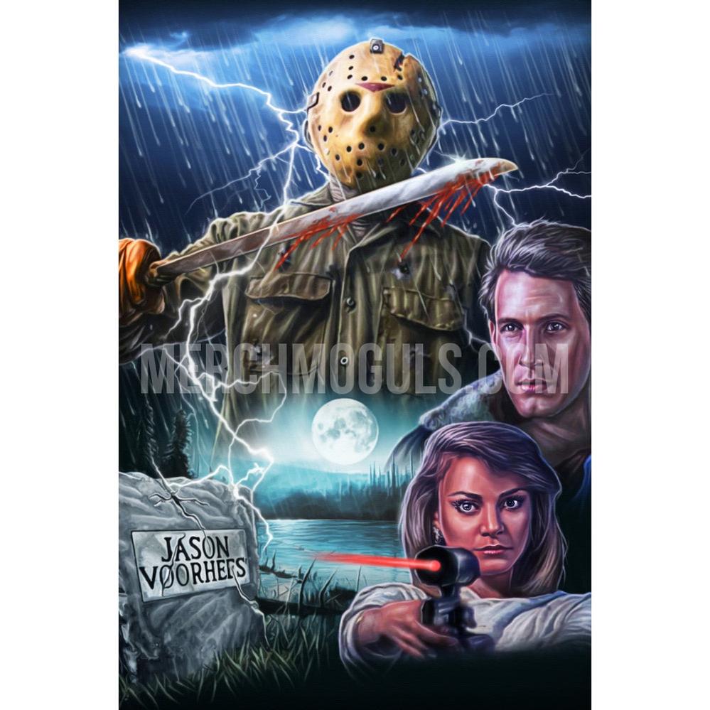 "Jason Lives" Metal Art by Max Cave