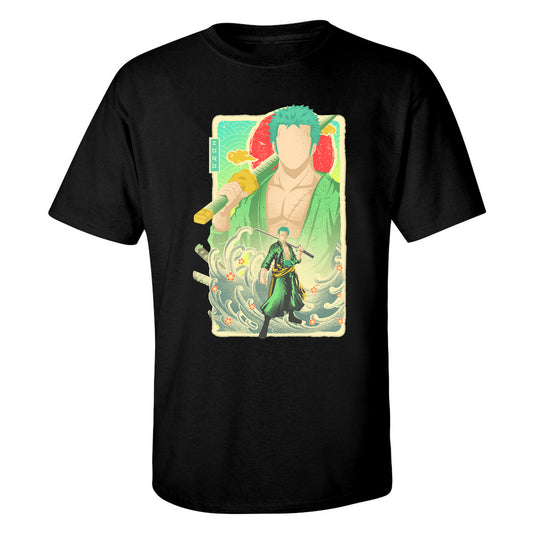 "One Piece Zoro" T-Shirt by Hypertwentee