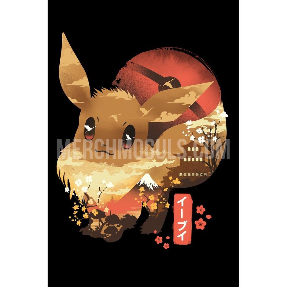 "Ukiyo Fox" Metal Art by Dandingerozz