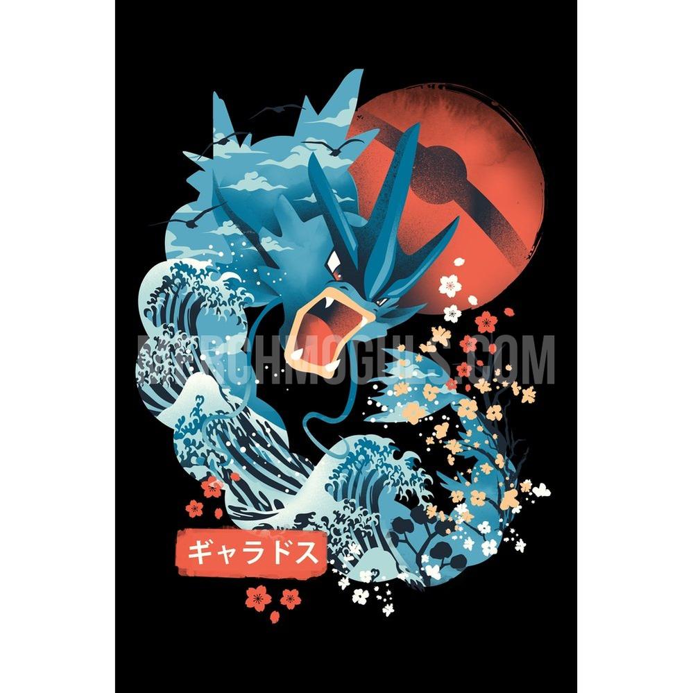 "Ukiyo Water Evolution" Metal Art by Dandingerozz