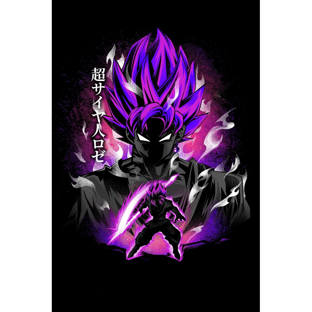 "Attack of Super Rose" Metal Art by Hypertwentee