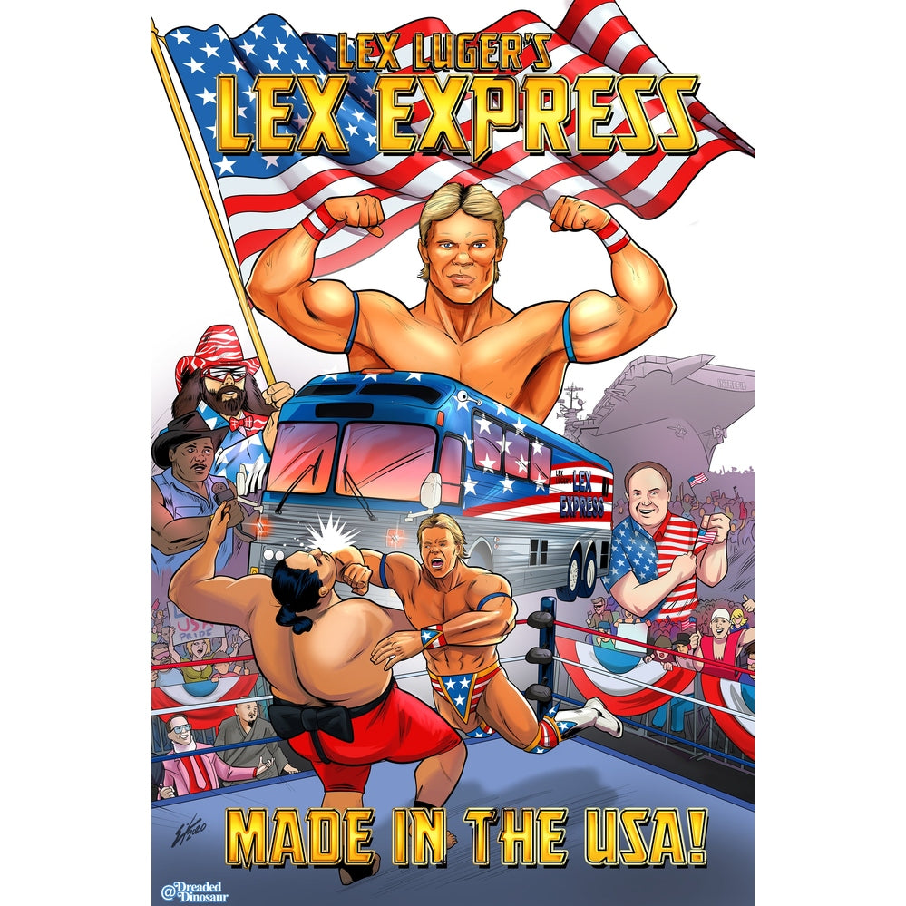 "Lex Express" Metal Art by Erik Hodson