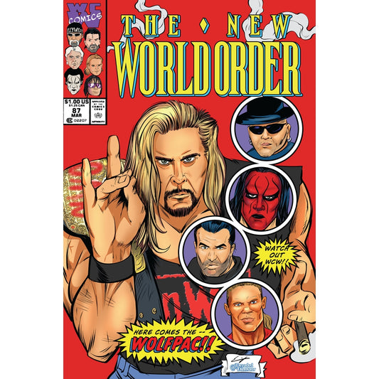 "Red World Order" Metal Art by Erik Hodson