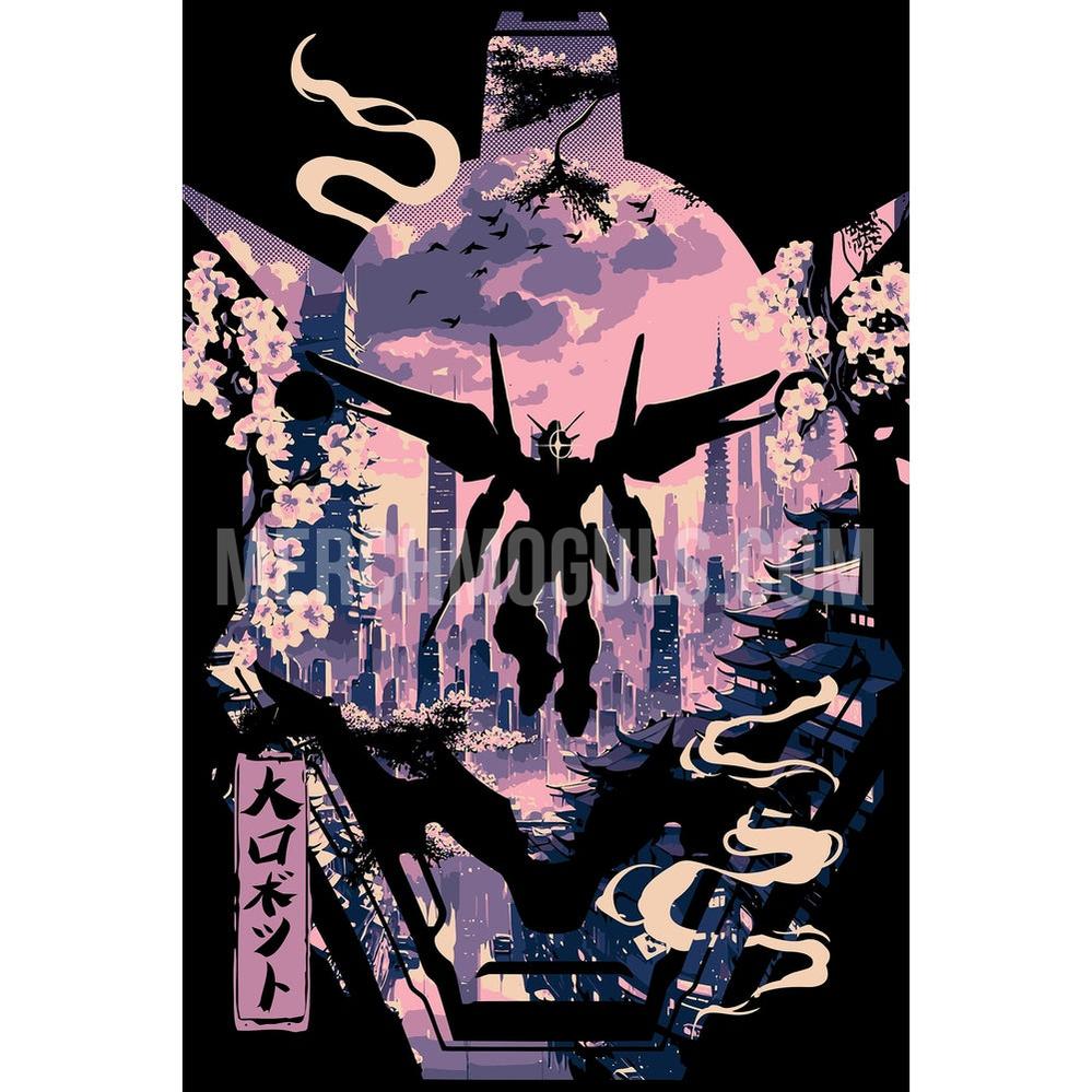 "Mobile Suit" Metal Art by Arinesart