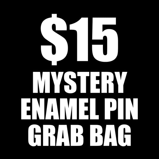 $15 Mystery Enamel Pin Grab Bag