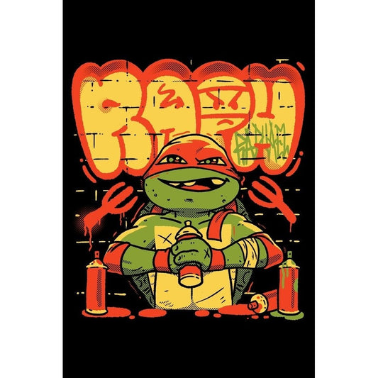 "Raph Bomb" Metal Art by Fitas Artwork