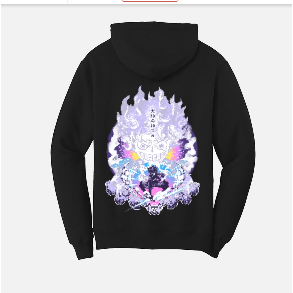 "Awakening Gear Five" Hoodie by Hypertwentee (Oversized Design)