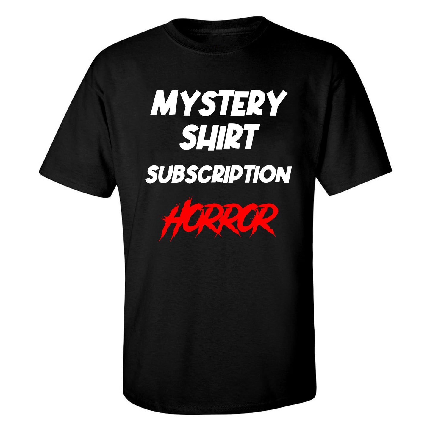 Mystery Shirt Subscription - Horror