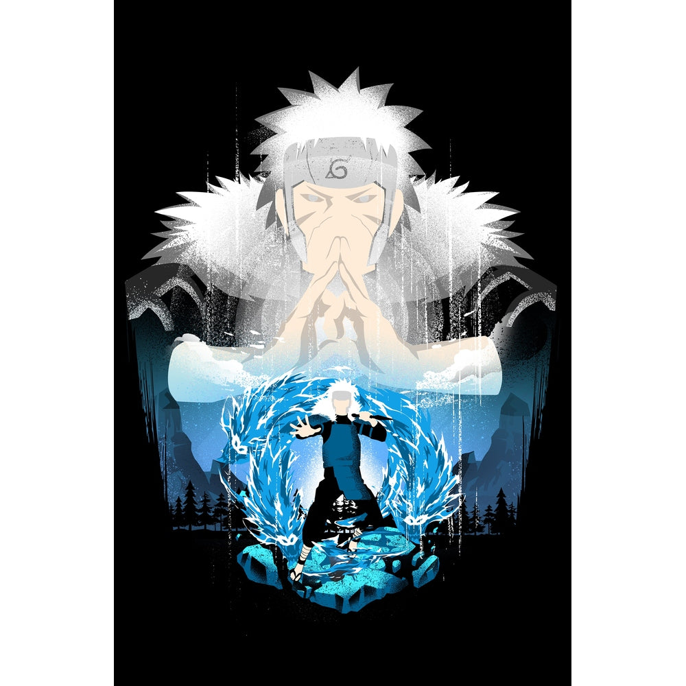 "Second Hokage" Metal Art by Hypertwentee