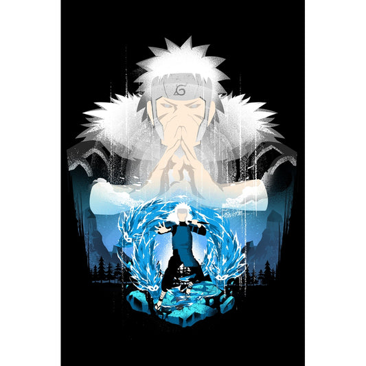 "Second Hokage" Metal Art by Hypertwentee