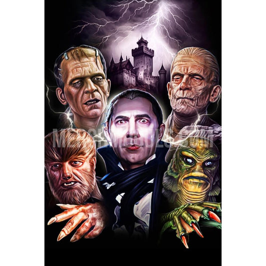 "The Monsters" Metal Art by Max Cave