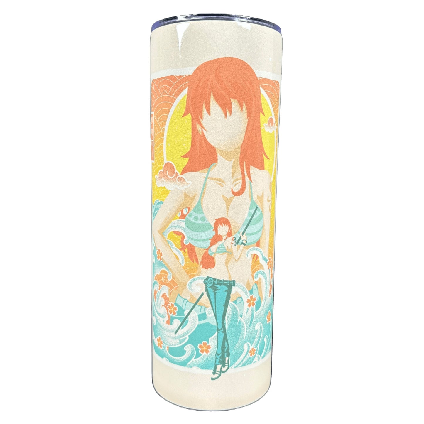 "Faceless Navigator" 20oz Skinny Tumbler by Hypertwentee