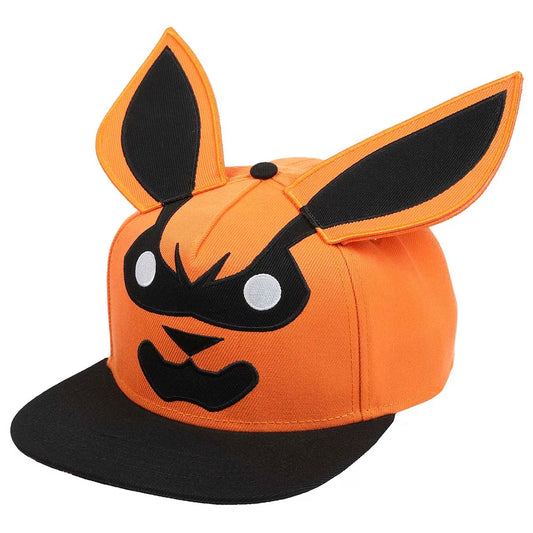 Naruto Shippuden Unisex Kurama Big Face Snapback Hat by Bioworld