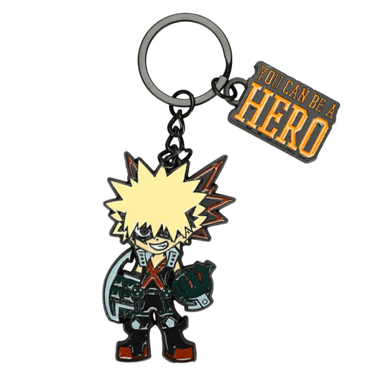 My Hero Academia Katsuki Bakugo Metal Keychain by Bioworld