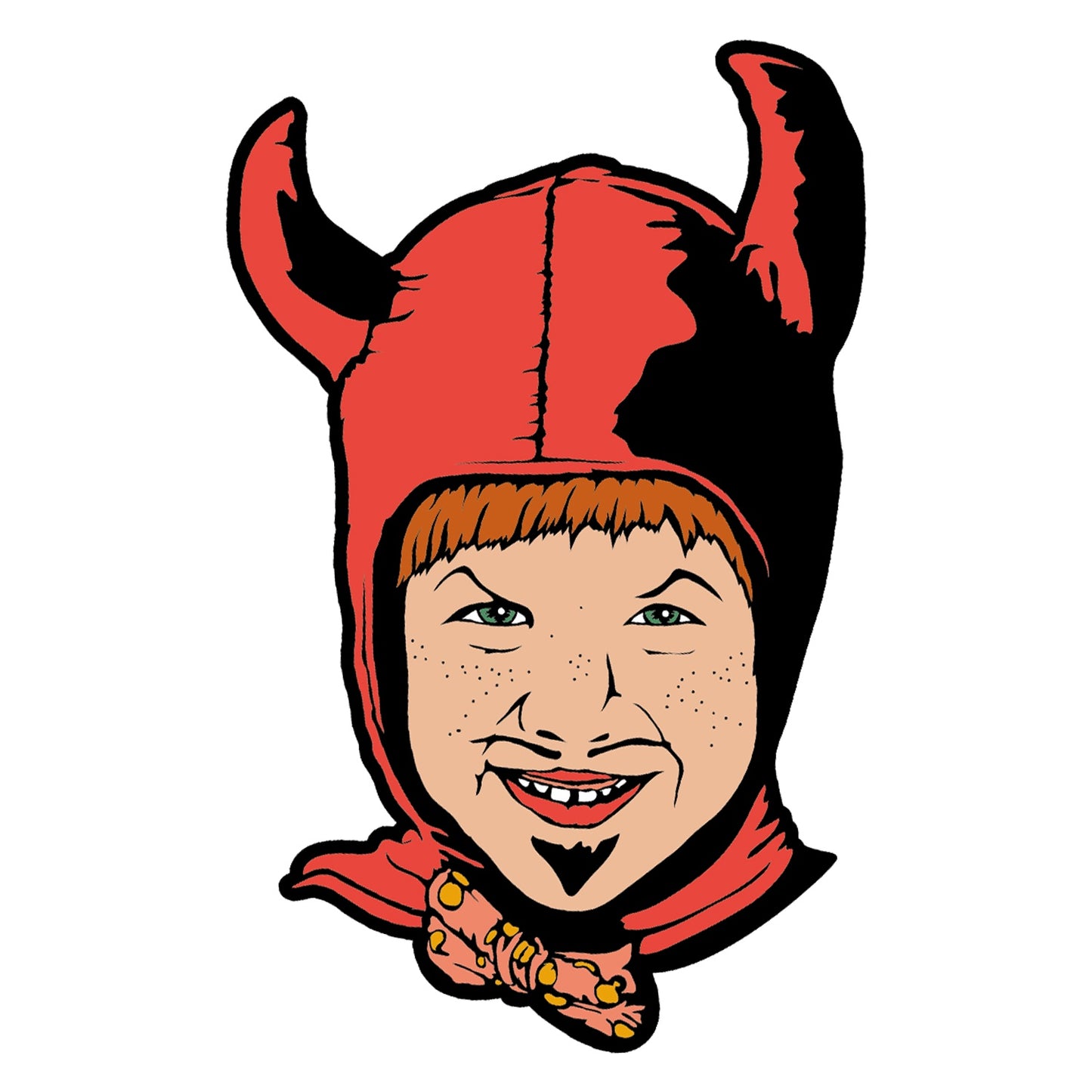 "Junior as Devil" Enamel Pin - Limited Release