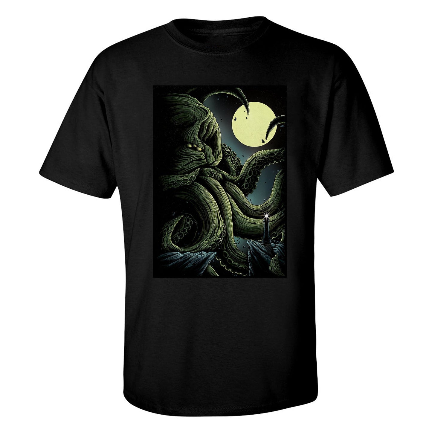 SPECIAL "Call of Cthulhu" Short Sleeve T-Shirt by Rodrigo Tannus